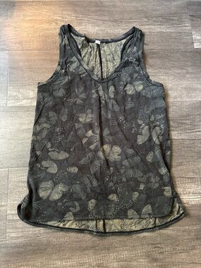 Lululemon Butterfly Print Active Tank Top – Size 10